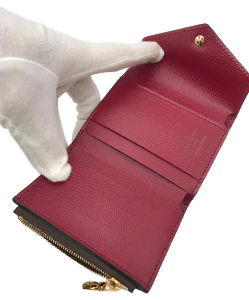 LOUIS VUITTON（ルイ ヴィトン）LOUIS VUITTON (ルイ ヴィトン) モノグラム ポルトフォイユ・ゾエ 3つ折り財布 ブラウンの古着・服飾アイテム