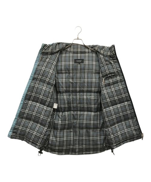 BURBERRY BLACK LABEL（バーバリーブラックレーベル）BURBERRY BLACK LABEL (バーバリーブラックレーベル) ダウンジャケット ブルー サイズ:Lの古着・服飾アイテム