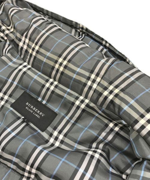 BURBERRY BLACK LABEL（バーバリーブラックレーベル）BURBERRY BLACK LABEL (バーバリーブラックレーベル) ダウンジャケット ブルー サイズ:Lの古着・服飾アイテム