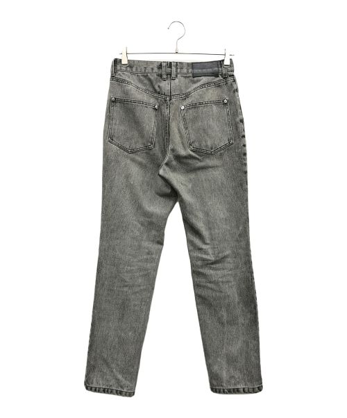 JOHN LAWRENCE SULLIVAN（ジョン ローレンス サリバン）JOHN LAWRENCE SULLIVAN (ジョンローレンスサリバン) ジップデニムパンツ グレー サイズ:44の古着・服飾アイテム