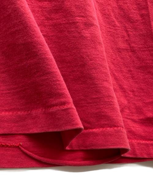 stussy（ステューシー）stussy (ステューシー) 長袖カットソー レッド サイズ:Mの古着・服飾アイテム