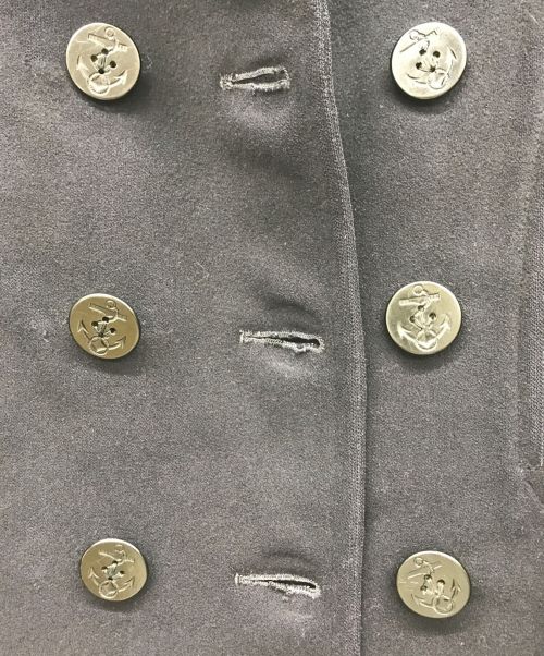 U'S NAVY（ユーエスネイビー）U'S NAVY (ユーエスネイビー) 10ボタンPコート ネイビー サイズ:不明の古着・服飾アイテム