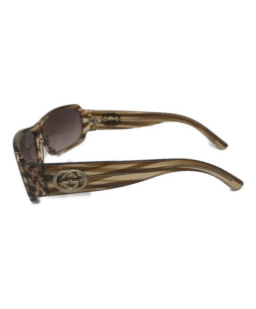 GUCCI（グッチ）GUCCI (グッチ) サングラス ブラウン サイズ:60□12の古着・服飾アイテム