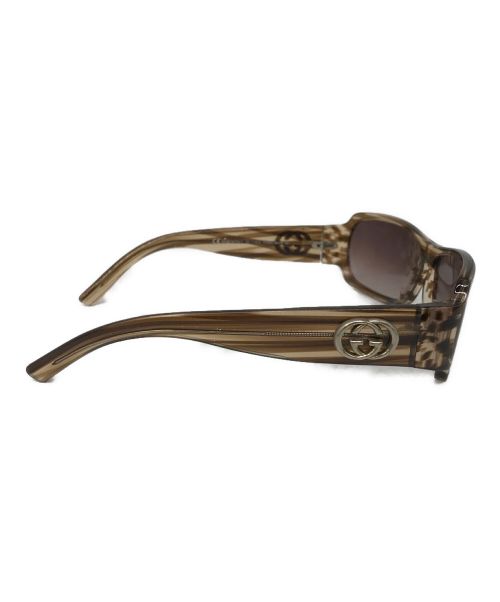 GUCCI（グッチ）GUCCI (グッチ) サングラス ブラウン サイズ:60□12の古着・服飾アイテム