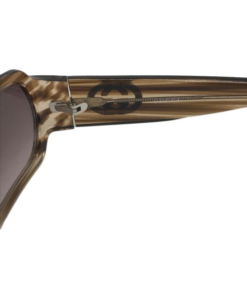 GUCCI（グッチ）GUCCI (グッチ) サングラス ブラウン サイズ:60□12の古着・服飾アイテム