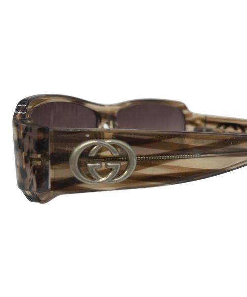 GUCCI（グッチ）GUCCI (グッチ) サングラス ブラウン サイズ:60□12の古着・服飾アイテム