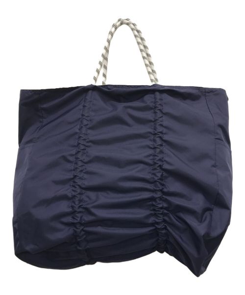 NOMADIS（ノマディス）NOMADIS (ノマディス) リバーシブルロゴトートバッグ アイボリーの古着・服飾アイテム