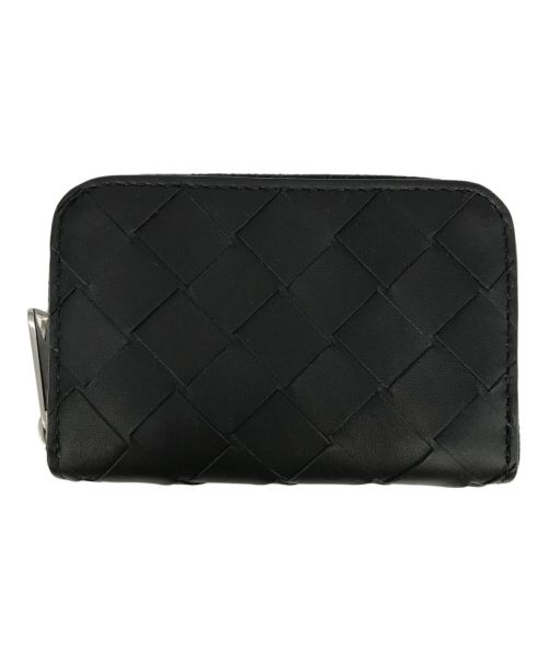 BOTTEGA VENETA（ボッテガベネタ）BOTTEGA VENETA (ボッテガベネタ) ファスナー付きコインパース ブラックの古着・服飾アイテム