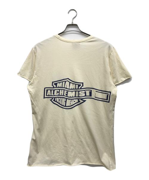 ALCHEMIST（アルケミスト）ALCHEMIST (アルケミスト) プリントTシャツ アイボリー サイズ:Lの古着・服飾アイテム