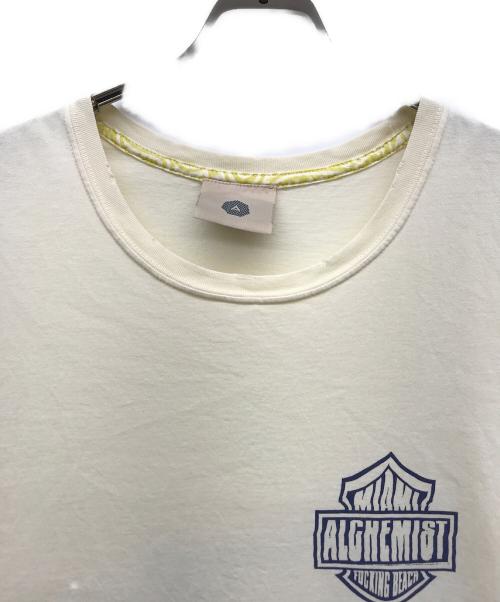 ALCHEMIST（アルケミスト）ALCHEMIST (アルケミスト) プリントTシャツ アイボリー サイズ:Lの古着・服飾アイテム