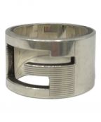 GUCCIグッチ）の古着「Gリング」｜シルバー