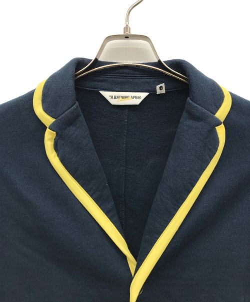 A BATHING APE（ア ベイシング エイプ）A BATHING APE (アベイシングエイプ) テーラードジャケット ネイビー サイズ:Mの古着・服飾アイテム
