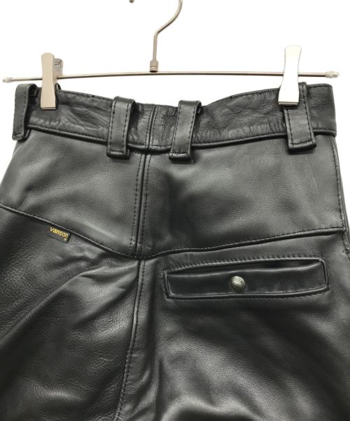 VANSON（バンソン）VANSON (バンソン) バイカーパンツ ブラック サイズ:31の古着・服飾アイテム