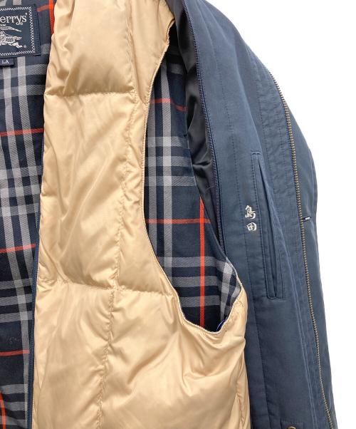 Burberry's（バーバリー）Burberry's (バーバリーズ) ダウンライナー付ジップコート ネイビー サイズ:Lの古着・服飾アイテム