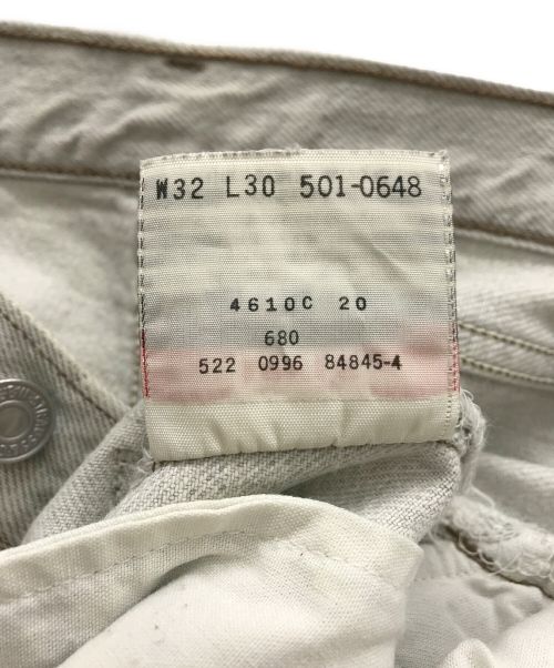 LEVI'S（リーバイス）LEVI'S (リーバイス) 先染めデニムパンツ グレー サイズ:W32 L30の古着・服飾アイテム