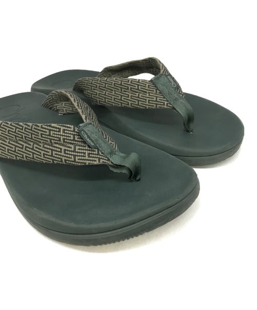 Chaco（チャコ）Chaco (チャコ) ビーチサンダル グリーン サイズ:なしの古着・服飾アイテム