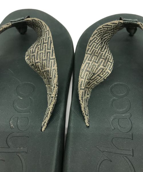 Chaco（チャコ）Chaco (チャコ) ビーチサンダル グリーン サイズ:なしの古着・服飾アイテム