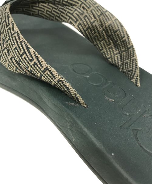 Chaco（チャコ）Chaco (チャコ) ビーチサンダル グリーン サイズ:なしの古着・服飾アイテム