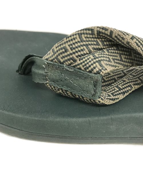 Chaco（チャコ）Chaco (チャコ) ビーチサンダル グリーン サイズ:なしの古着・服飾アイテム