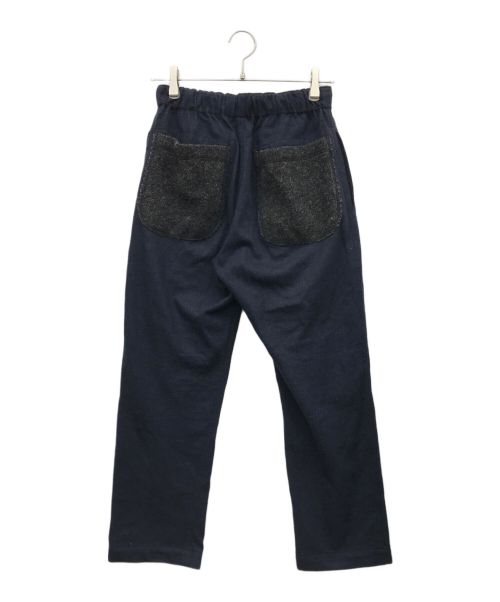 COMME des GARCONS JUNYA WATANABE MAN（コム デ ギャルソン ジュンヤ ワタナベ マン）COMME des GARCONS JUNYA WATANABE MAN (コム デ ギャルソン ジュンヤ ワタナベ マン) ウールパンツ ネイビー サイズ:XSの古着・服飾アイテム