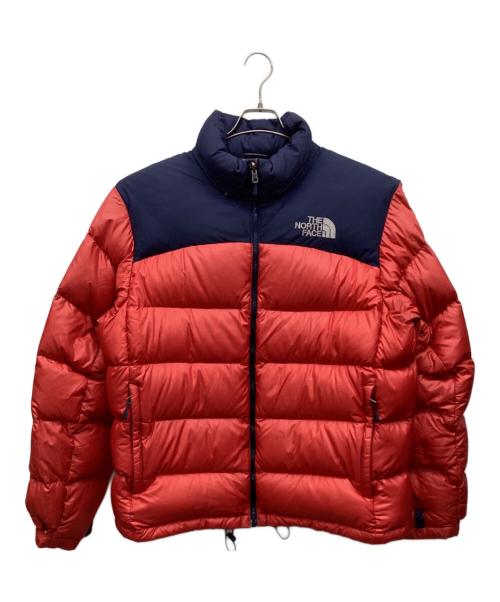 THE NORTH FACE（ザ ノース フェイス）THE NORTH FACE (ザ ノース フェイス) ヌプシ2 レッド×ネイビー サイズ:100の古着・服飾アイテム