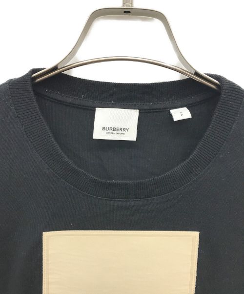 BURBERRY（バーバリー）BURBERRY (バーバリー) ワッペンTシャツ ブラック サイズ:Sの古着・服飾アイテム