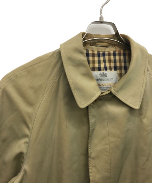 Aquascutum（アクアスキュータム）Aquascutum (アクアスキュータム) ステンカラーコート ベージュ サイズ:不明の古着・服飾アイテム