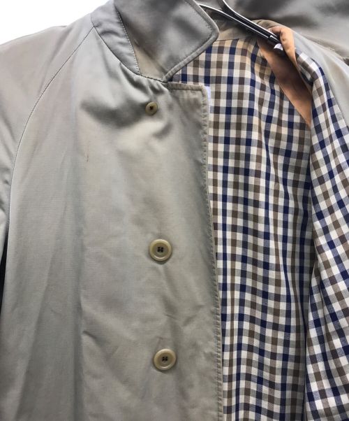 Aquascutum（アクアスキュータム）Aquascutum (アクアスキュータム) ステンカラーコート ベージュ サイズ:不明の古着・服飾アイテム