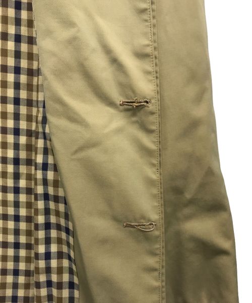 Aquascutum（アクアスキュータム）Aquascutum (アクアスキュータム) ステンカラーコート ベージュ サイズ:不明の古着・服飾アイテム