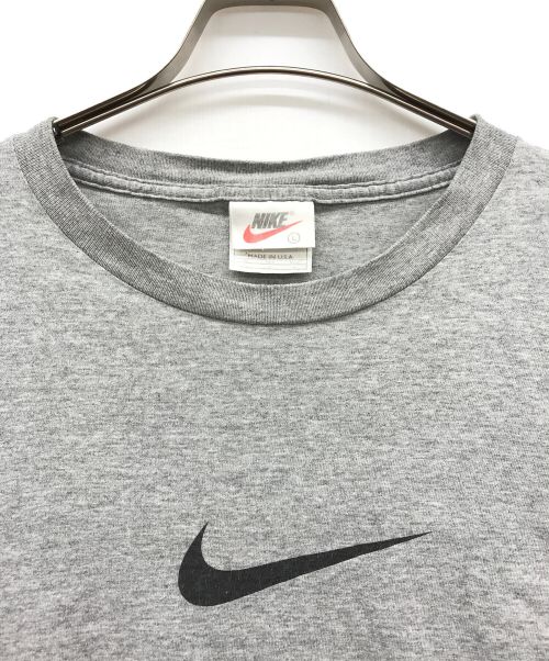 NIKE（ナイキ）NIKE (ナイキ) ロゴTシャツ グレー サイズ:Lの古着・服飾アイテム