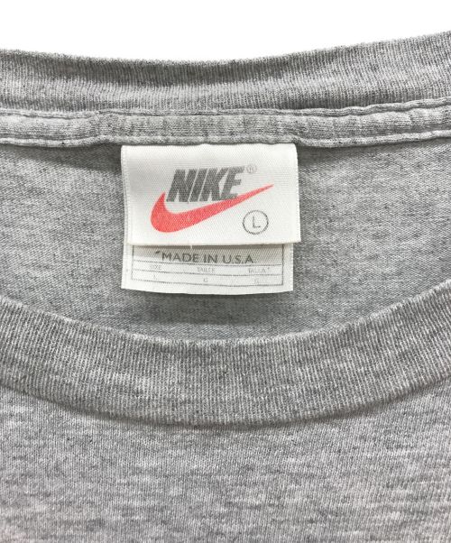NIKE（ナイキ）NIKE (ナイキ) ロゴTシャツ グレー サイズ:Lの古着・服飾アイテム