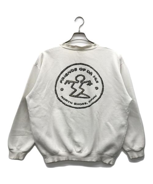 Da Hui（フイ）Da Hui (フイ) プリントスウェット ホワイト サイズ:不明の古着・服飾アイテム