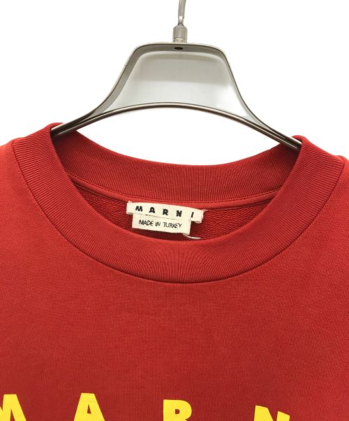 MARNI（マルニ）MARNI (マルニ) プリントスウェット レッド サイズ:48 170/88Aの古着・服飾アイテム