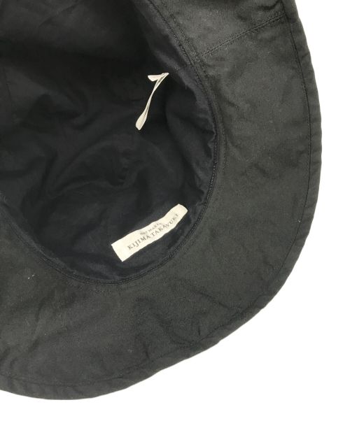 kijima takayuki（キジマタカユキ）kijima takayuki (キジマタカユキ) ハット ブラック サイズ:2の古着・服飾アイテム