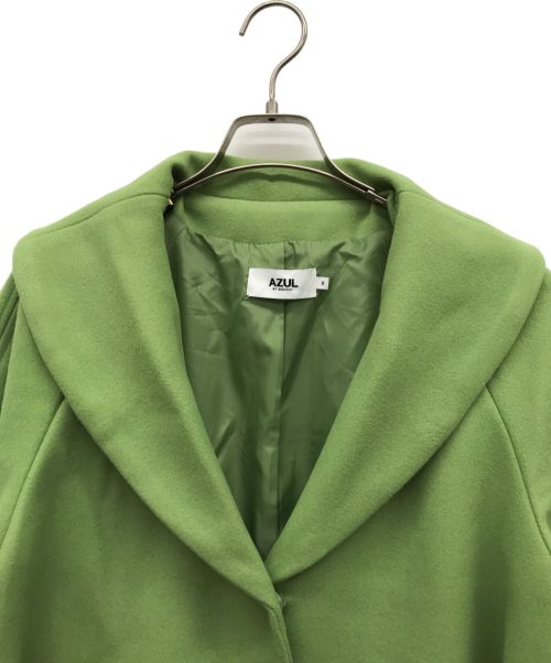 AZUL by moussy（アズールバイマウジー）AZUL by moussy (アズールバイマウジー) コート 黄緑 サイズ:Sの古着・服飾アイテム