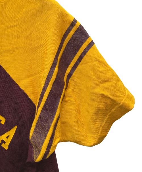 Champion（チャンピオン）Champion (チャンピオン) ラグランTシャツ ブラウン サイズ:XLARGEの古着・服飾アイテム