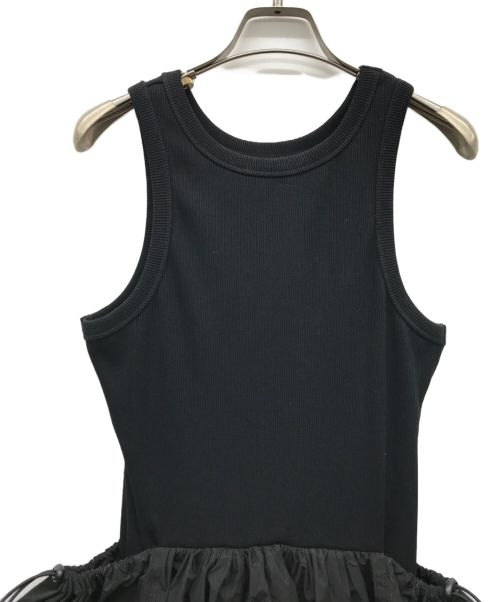 TODAYFUL（トゥデイフル）TODAYFUL (トゥデイフル) ドッキングギャザーワンピース ブラック サイズ:38の古着・服飾アイテム