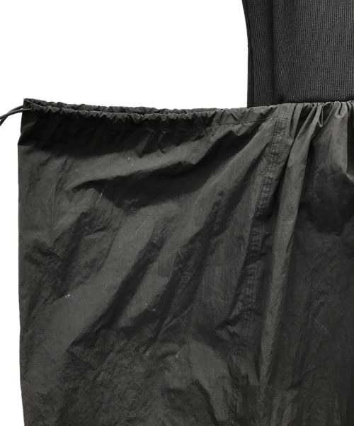 TODAYFUL（トゥデイフル）TODAYFUL (トゥデイフル) ドッキングギャザーワンピース ブラック サイズ:38の古着・服飾アイテム