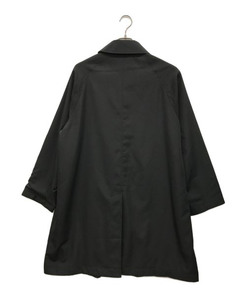 TAION（タイオン）TAION (タイオン) ステンカラーコート ブラック サイズ:Mの古着・服飾アイテム