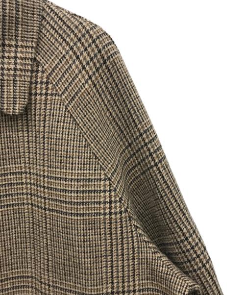 TODAYFUL（トゥデイフル）TODAYFUL (トゥデイフル) Soutiencollar Check Coat ブラウン サイズ:38の古着・服飾アイテム