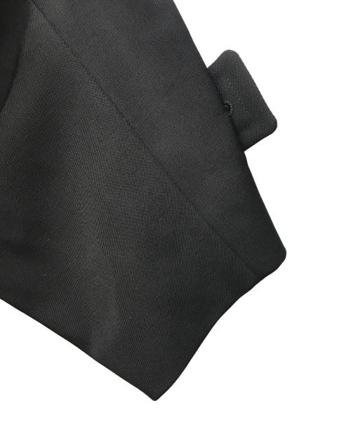 Graphpaper（グラフペーパー）Graphpaper (グラフペーパー) Hard Gabardine Soutien Collar Coat ブラック サイズ:1の古着・服飾アイテム