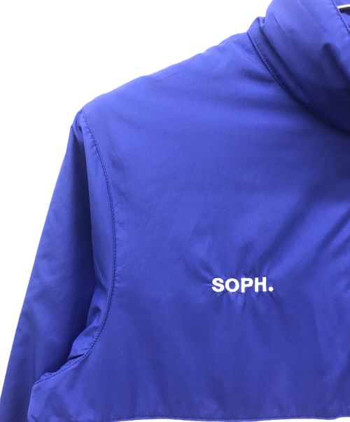 F.C.R.B.（エフシーレアルブリストル）F.C.R.B. (エフシーアールビー) PACKABLE STAND COLLAR JACKET ブルー サイズ:Sの古着・服飾アイテム