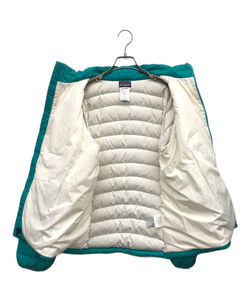 Patagonia（パタゴニア）Patagonia (パタゴニア) ダウンジャケット グリーン サイズ:GIRL'S XXL(16-18)の古着・服飾アイテム
