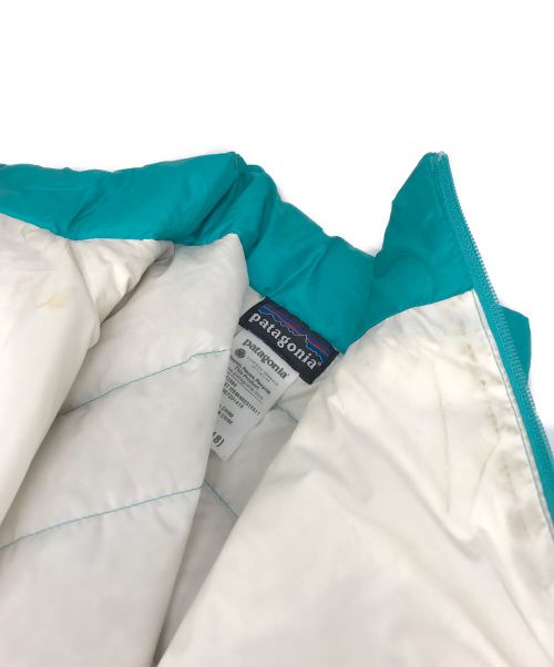 Patagonia（パタゴニア）Patagonia (パタゴニア) ダウンジャケット グリーン サイズ:GIRL'S XXL(16-18)の古着・服飾アイテム
