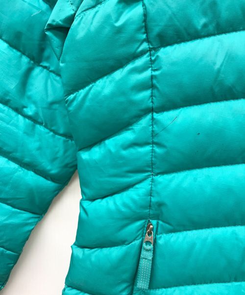 Patagonia（パタゴニア）Patagonia (パタゴニア) ダウンジャケット グリーン サイズ:GIRL'S XXL(16-18)の古着・服飾アイテム