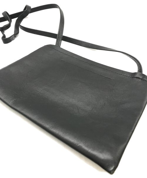 Aeta（アエタ）Aeta (アエタ) レザーショルダーバッグ ブラックの古着・服飾アイテム