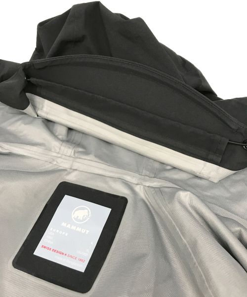 MAMMUT（マムート）MAMMUT (マムート) Crater HS Hooded Jacket ブラック サイズ:ASIA XLの古着・服飾アイテム