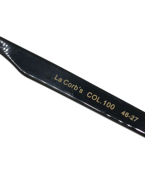 Lesca（レスカ）Lesca (レスカ) 眼鏡 ブラック サイズ:46-27の古着・服飾アイテム