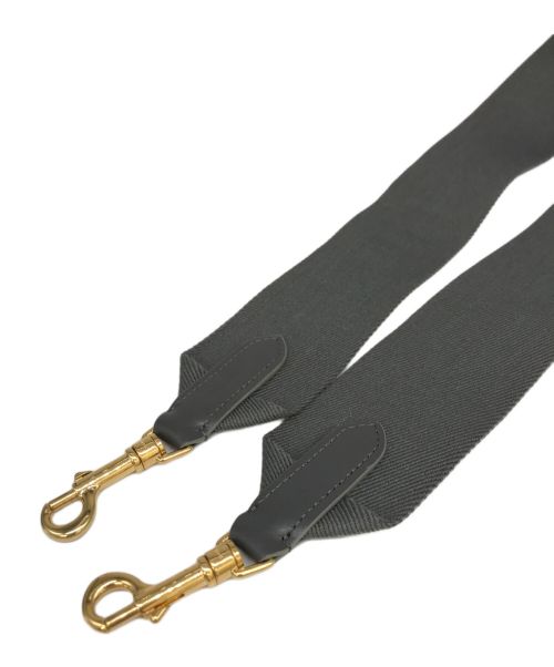 CELINE（セリーヌ）CELINE (セリーヌ) ジャガードロングストラップ グレーの古着・服飾アイテム