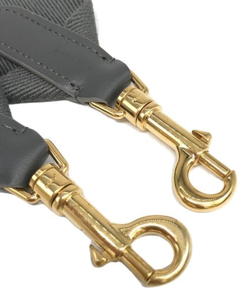 CELINE（セリーヌ）CELINE (セリーヌ) ジャガードロングストラップ グレーの古着・服飾アイテム